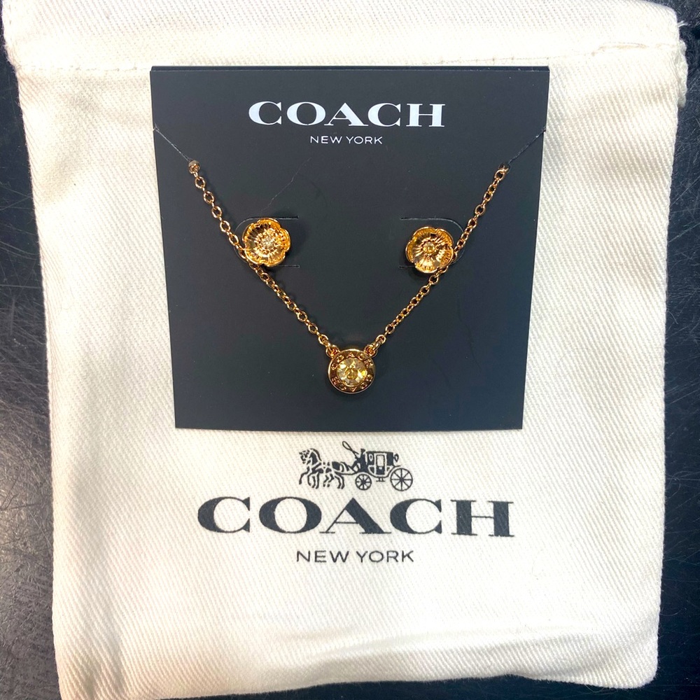 Coach Jewelry Set